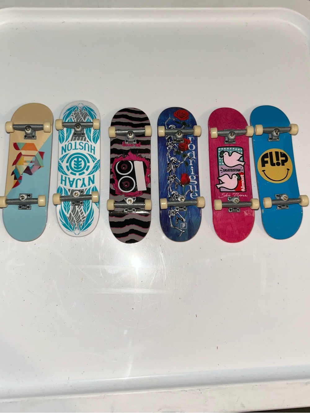 6 Tech Deck Finger Boards